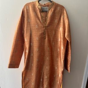 Men’s Kurta Formal Silk Tunic - Perfect for Indian Wedding
